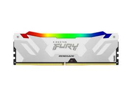 KINGSTON 32GB 8000MT/S DDR5 CL38 DIMM (KIT OF 2) FURY RENEGADE RGB WHITE XMP
