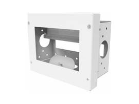 AVTEQ IN-WALL MOUNT SUPPORTS THE YEALINK MTOUCH AND CTP18 TOUCH PANELS. GLOSS WHITE FIN