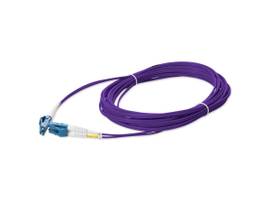 ADD-ON 50CM LC M/M OS2 PURPLE FIBER PATCH CBL