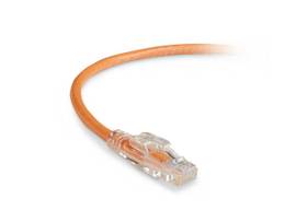 BLACK BOX CORP GIGABASE 3 CAT5E  PATCH CABLE ORANGE 3FT