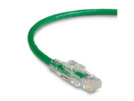 BLACK BOX CORP TAAGLOCKABLE,SLIMLINE,GREEN,5-FT.(1.5-M)