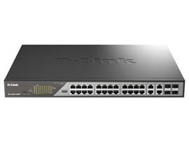 DLINK 28-PORT GB SURVEILLANCE POE++ 518W