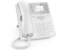 D735 WHITE VOIP SIP TELEPHONE, 2 X GIGABIT ETHERNET, 32 X LINE KEYS (4 PAGES OF 8 KEYS), POE REQUIRED, AC OPTIONAL, 2.7 INCH COLOUR TFT LCD, HD AUDIO.