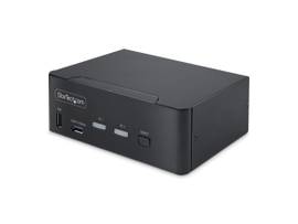 STARTECH 2-PORT DUAL-MONITOR DISPLAYPORT KVM SWITCH, 8K 60HZ / 4K 144HZ, DP 1.4