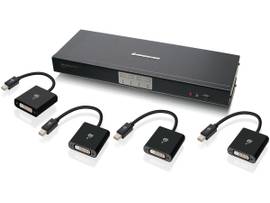 IOGEAR 4-PRT DVI & MINI DSPLYPRT KVMP KIT