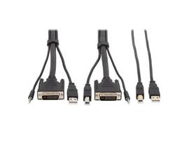 TRIPP LITE DVI KVM CABLE KIT USB 3.5MM USB M/M 10FT