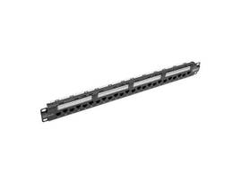 TRIPP LITE PANEL 24PORT 1U CAT6A/CAT6/CAT5 110