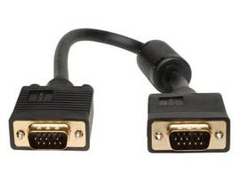 Tripp Lite series VGA High-Resolution RGB Coaxial Cable (HD15 M/M), 1 ft. (0.31