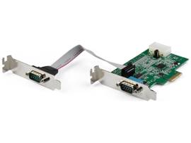 2PORT PCIE RS232 SERIAL DB9 ADAPTER CARD
