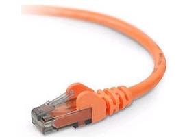 BELKIN CAT6 SNAGLESS PATCH CABLE RJ45M;7 ORANGE