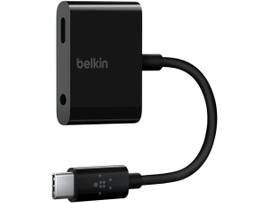 BELKIN 3.5 MM AUDIO + USB-C CHARGE ADAPTER
