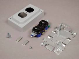 LEGRAND-WIREMOLD NM15A 125V RECPT BOX 1