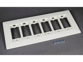 LEGRAND-WIREMOLD SIX GANG DEVICE MNTG BRKT