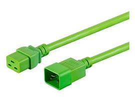 MONOPRICE 2FT 12AWG GREEN POWER EXTENSION CORD_ 20