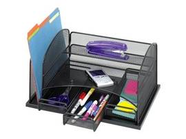 SAFCO ONYX ORGN W/3 DRAWERS