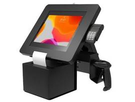 CTA DIGITAL VESA DUAL PLATE POS STATION WITH PRINTER STAND
