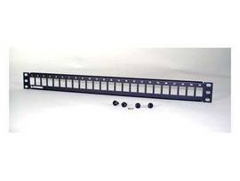 LEGRAND-ORTRONICS 24 PORT, KEYSTONE JACK PANEL FLAT,1RU
