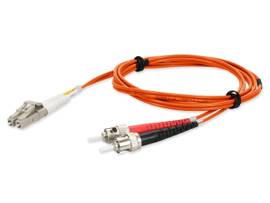 ADD-ON 2M LC/ST M/M OM3 ORANGE FIBER PATCH CBL