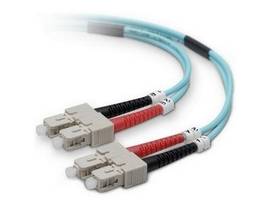 BELKIN MLTMODE AQUA SC/SC 50/125 10GB 10MTRS