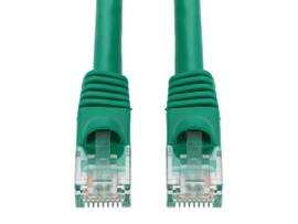 AddOn 25ft RJ-45 (Male) to RJ-45 (Male) Booted Green Cat6 UTP PVC Copper Patch C