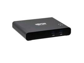 TRIPP LITE USB C KVM DOCK 2PORT 4K HDMI USB-A HUB