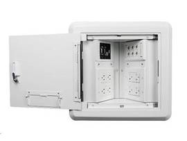LEGRAND-WIREMOLD 8-GANG RECESS HNG WALLBX