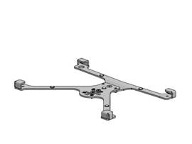 SPACEPOLE X-FRAME TABLET MOUNT AIR 2 & PRO 9.7 BLK