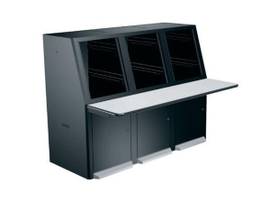 MILESTONE CNSL FURNITURE 3BY CONFIG QCOOL CONS BK