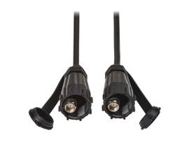 TRIPPLITE RIGID IND RF COAX CABLE M/M IP68 10FT BK