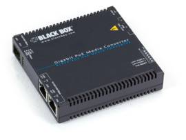 BLACK BOX CORP POE 10/100/1000 MED CONV SFP LGC5200A