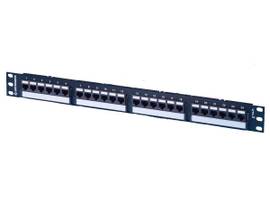 LEGRAND-ORTRONICS 24PORT,CAT5E TECHCHOICE,FLAT 1RU PANEL