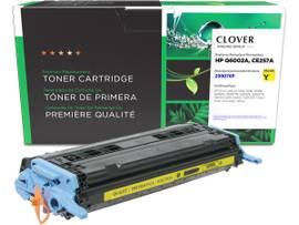 CLOVER IMAGING REMANUFACTURED YELLOW TONER CARTRIDGE ALTERNATIVE FOR HP Q6002A (HP 124A)