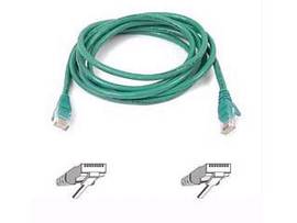 CABLE,CAT5E,UTP,RJ45M/M,20 ,GRN,PATCH,SNAGLESS