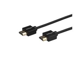 6.6ft/2m Slim High Speed High Speed HDMI Cable with gripping connectors avoid de