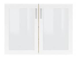 SAFCO RESI GLASS DOOR KIT WHITE