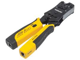 UNIVERSAL MODULAR PLUG CRIMPING TOOL AND