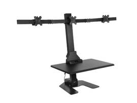 RELAUNCH MOUNT-IT STANDING DESK CONVERTER WITH TRIPLE MONITOR MOUNT