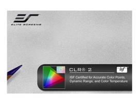 ELITE SCREENS DESIGNER CUT 123INCH DIAG 16 9 8K 4K ULTRA HD CEILING AMBIENT LIGHT REJECTING (CLR ALR)