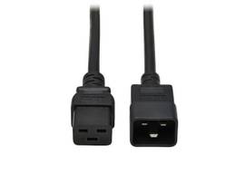 TRIPP LITE POWER EXTENSION CORD, C19 TO C20 - HEAVY-DUTY, 15A, 250V, 14 AWG, 15 FT. (4.57 M), BLACK