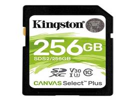 KINGSTON 256GB SDXC CANVAS 100R C10 UHS-I U1 V10