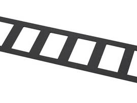 GAMBER FILLER PANEL, 6 SWITCHES