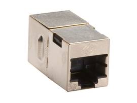BLACK BOX CORP CAT5E SHIELDED STRAIGHTPIN COUP SIL 10PK