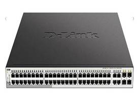 DLINK SMART MANAGED 48-PORT GB POE 370W