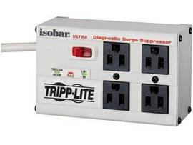 TRIPP LITE 4 OUTLETS 6FT CORD 3330 JOULES LEDS