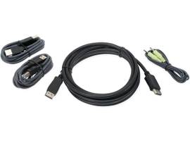 IOGEAR 10FT DSPLYPRT USB KVM CBL KIT AUD