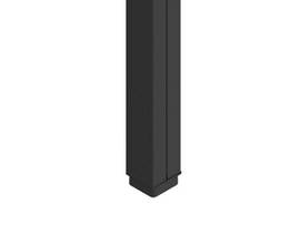 LEGRAND-WIREMOLD TPP BLANK STEEL BLACK 12FT