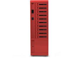 BRETFORD 10Bay,Config RFID, 1XAC, Red