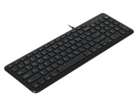 COMPACT FINANCIAL KEYBOARD FOR PC - BLACK