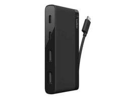 BELKIN USB-C 4-PORT MINI HUB,3.0,BLK