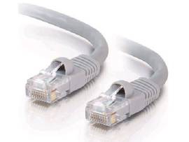 C2G 200FT CAT5E SNAGLESS UTP CBL-GRY